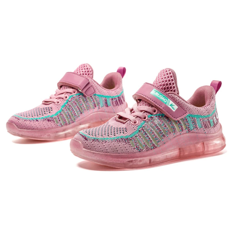 FLARUT/брендовые Детские кроссовки; дышащая Спортивная обувь для девочек с воздушной подошвой; розовые кроссовки для бега; коллекция года; Детские кроссовки; спортивные кроссовки