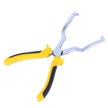 

Fuel Line Clip Pipe Plier Disconnect Removal Tool Car Hose Clamp Plier Car Angled Clip Plier Tube Bundle Removal Repair Tool