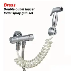 Производитель ABS очиститель для тела туалетный пистолет-распылитель набор очиститель для туалета партнер Туалет под давлением