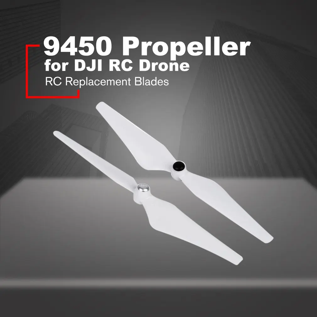 

Self-tightening Propeller White Drone Props Spare Blades RC Helicopter Set Self-adjusting Props for DJI 9450 RC Drone