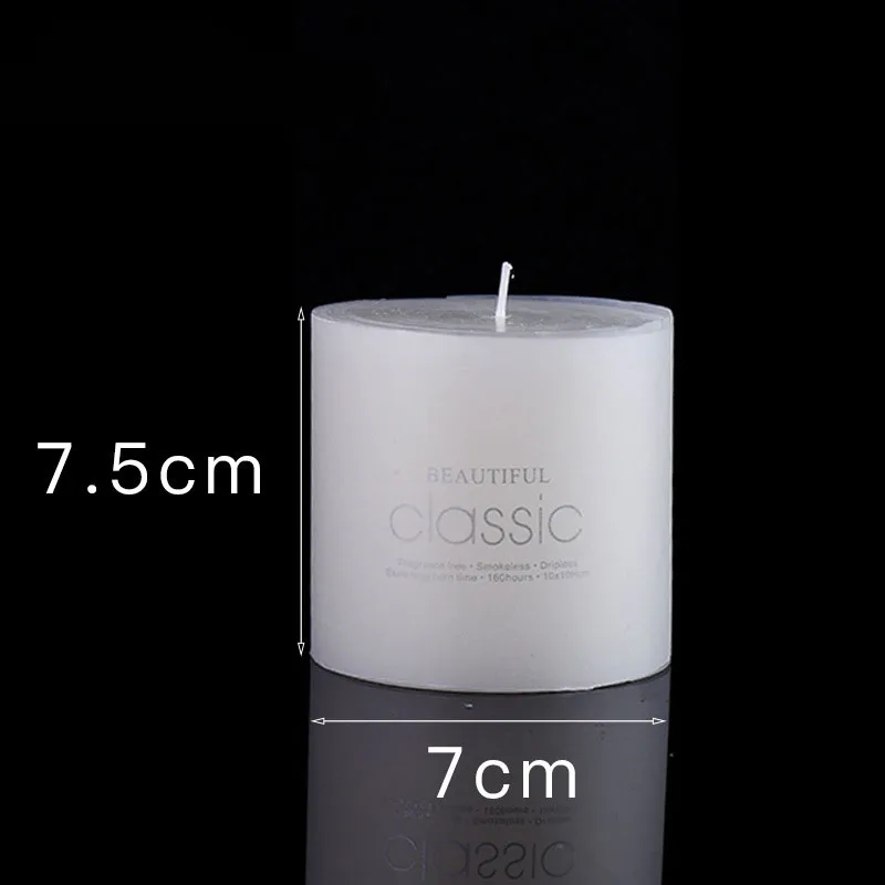 Vintage Valentine's Day Home Decor Romantic Wedding Decoration White Candle Holders Tall Glass Candlesticks Metal Crafts 1pcs