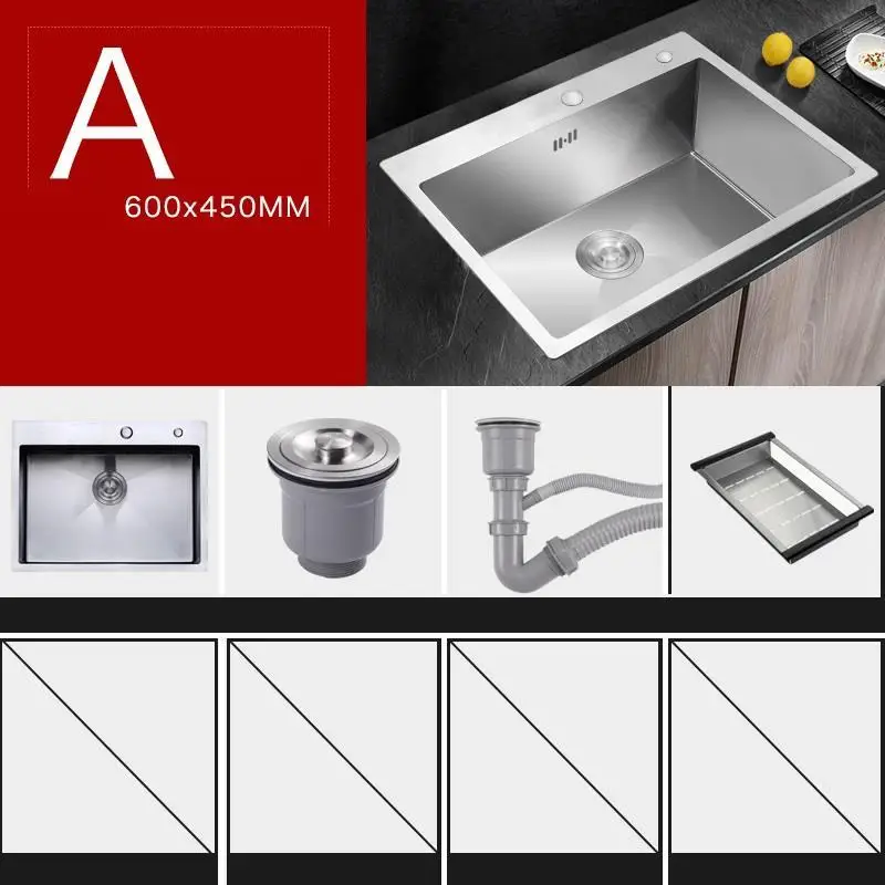 Escurridor Lavandino Acero Inoxidable Lavello Cucina кухня Fregadero De Cocina Куба Pia Cozinha Lavabo мойка для овощей - Цвет: Version I