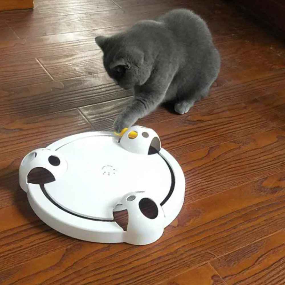 

Funny Pet toy Automatic Cat Teaser Exercise Interactive Automatic Toys