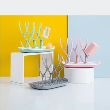 Сушилка для детских бутылочек, Детская соска для кормления, держатель для чашки, многофункциональный держатель молочной бутылки, сушилка для хранения для ребенка