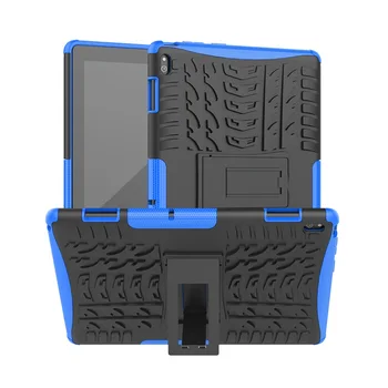 

For Lenovo Tab E10 Case 10.1 inch TB-X104F TB X104F Case Shockproof Armor TPU+PC Hybrid armor Stand Tablet Cover +film +pen