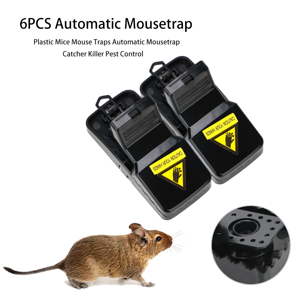 Mouse Mice Rat Trap Killer Trap-Easy Pest Catching Catcher Pest Reject Clip 