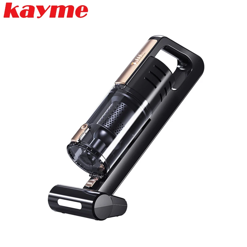 

Kayme 4500pa Car Vacuum Cleaner Mini Portable Handheld Wet And Dry Dust Brush DC 12 Volt 120W With LED Lighting Lamp