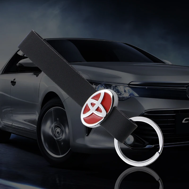 Модная новинка для Toyota Crown Corolla Reiz гоночный автомобиль овечья кожа брелок Высокое