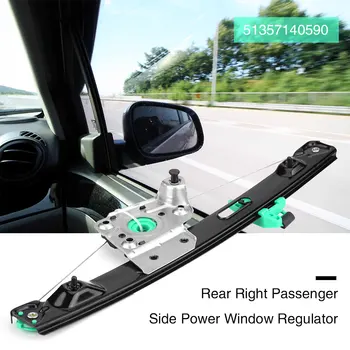 

Rear Right Power Window Regulator Passenger Side For BMW E90 3 Series 4 Door 51357140590 Right Power Window Regulator