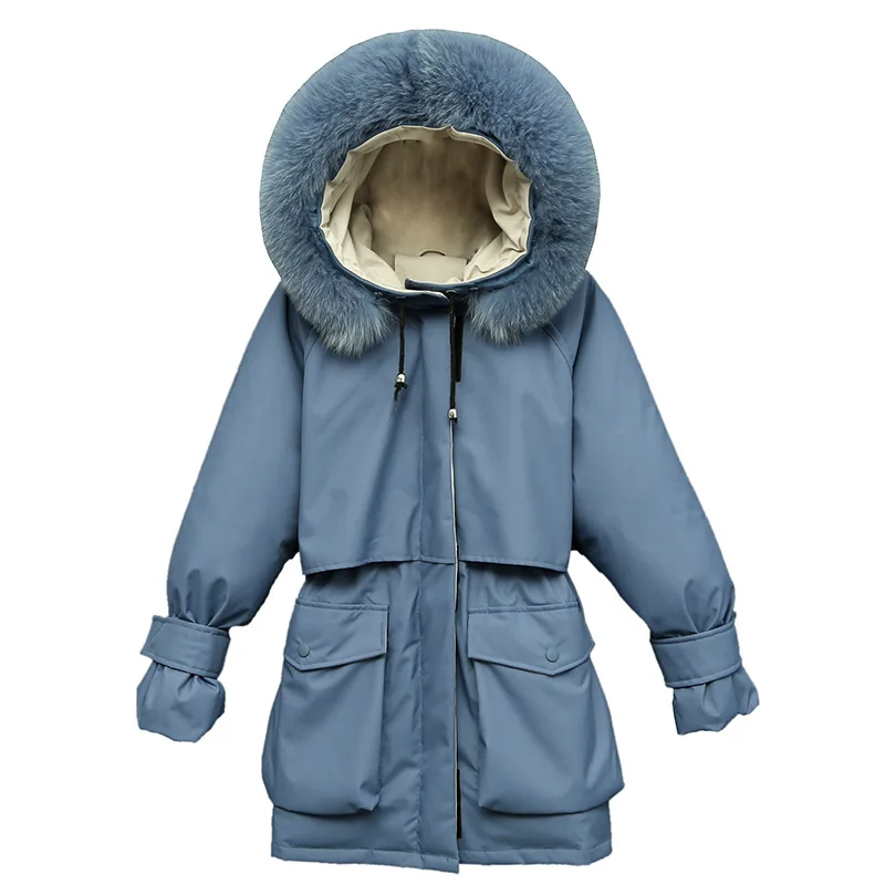 2020 New Winter White Duck Down Jacket Women