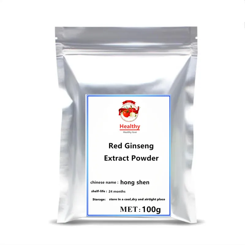 New arrival 10 years korean red ginseng root Extract Powder herb serum tincture Enrich Ginsenosides Strength Inhibit anti-aging