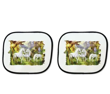 

PARASOL DOUBLE UNICORNS WORLD FANTASIA sunshield car