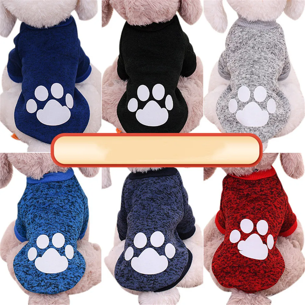 

Miflame Autumn Winter Dog Hoodies Printing Dog Sweater For Pet Clothes Fleece Schnauzer French Bulldog Clothes Pet Sweatshirt