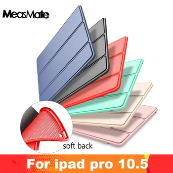 

For iPad Pro 10.5 Case for iPad Air 3 Case Cover Funda PU Leather Silicone Soft Back Case Folding Folio Case Drop resistance