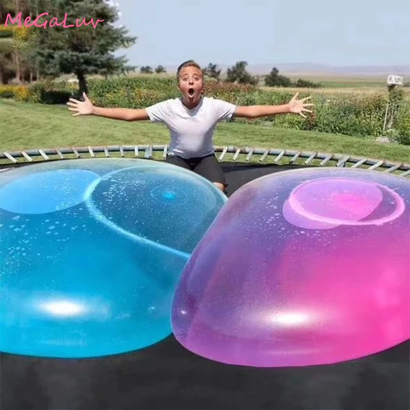 Baby Bubble Balls Outdoor Soft Squishys Air Water Filled Bubble Ball