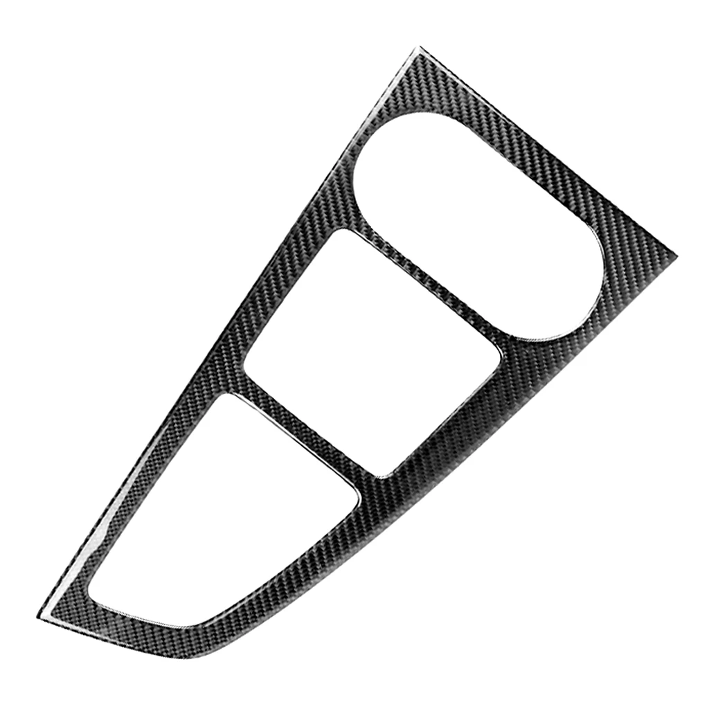 Carbon Fiber Interior Car Gear Box Panel Cover Trim For Audi A5 A4L A4 B9