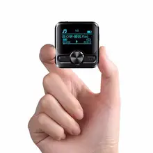 1,2-дюймовый Экран OLED Цвет Дисплей M9 HiFi наушники спортивные Bluetooth зажим MP3 голоса Регистраторы Hi-Fi аудио MP3 музыкальный плеер с FM