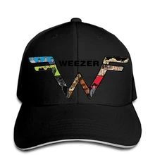 Aqlin Lewig Weezer логотип подарок для влюбленных Мужская бейсболка с круглым вырезом футболки snapback шляпа