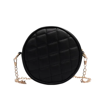 

Small fragrant chain small round bag women's bag round 2020 new fashion spring and summer Single Shoulder Messenger