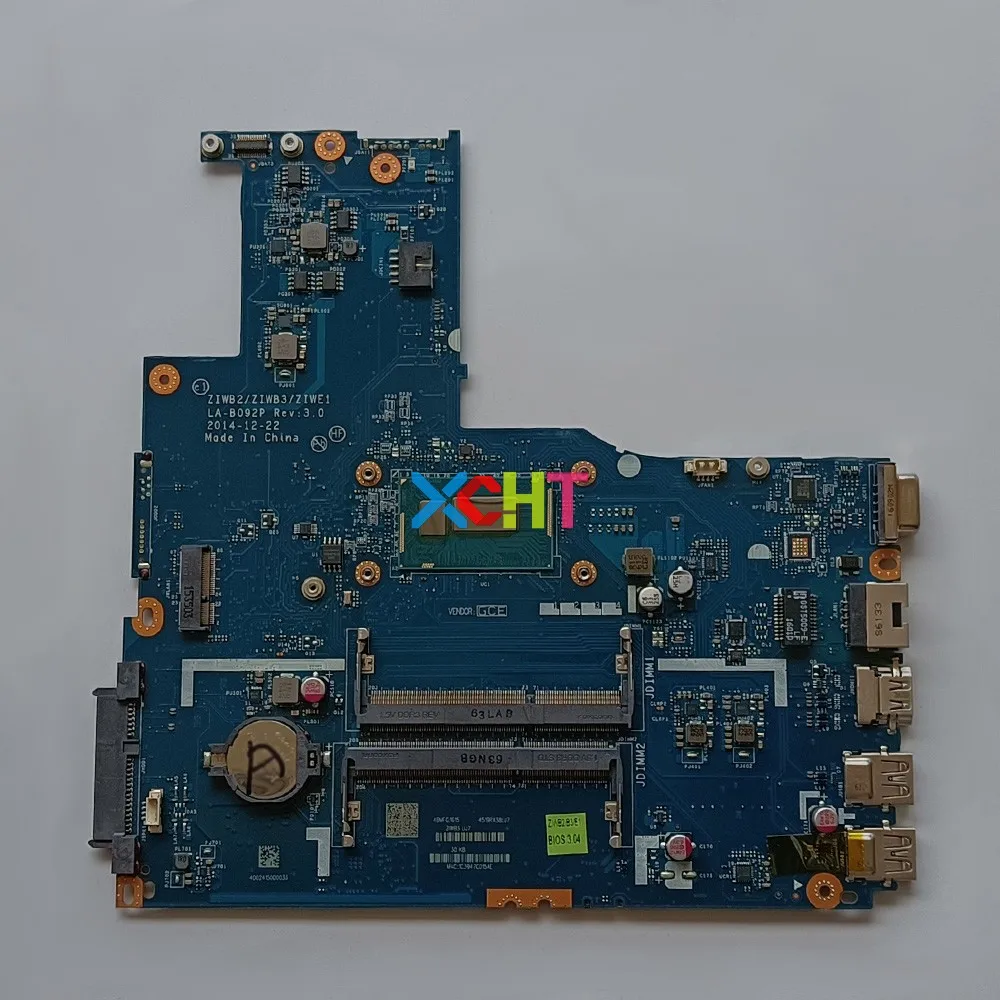 

5B20G45932 ZIWB2/ZIWB3/ZIWE1 LA-B092P w SR1EF I5-4210U CPU для Lenovo B50-70 ноутбук ПК материнская плата протестирована