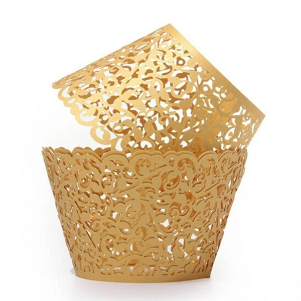 50 шт. декоративные обертки для капкейков|Товары украшения тортов| |