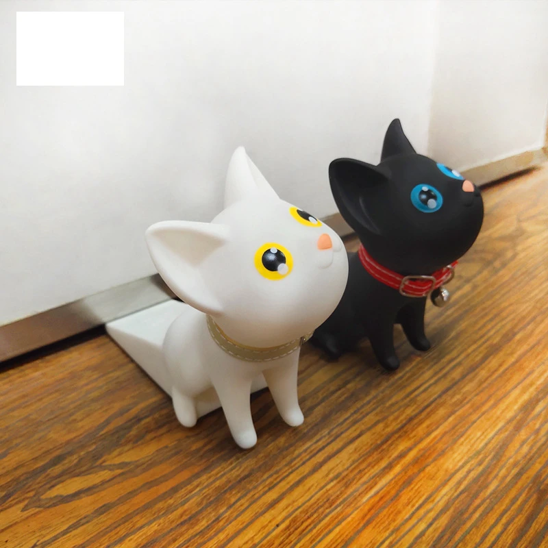 Cartoon Cat Safe Door Stopper Wedge Protection Child Fender Rubber Lock Protection Pad Door Stopper Living Room Office Door Cartoon Cat Safe Door Stopper Wedge Protection Child Fender Rubber Lock Protection Pad Door Stopper Living Room Office Door