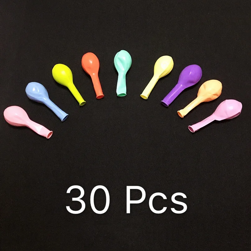 Сделай Сам латексные шары инструмент для моделирования пластиковая цепочка для воздушных шаров 5 м шар галстук ручка инструмента День Рождения Вечеринка свадебные украшения принадлежности - Цвет: 30PCS random