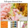 5D DIY Diamond Embroidery Trump Pictures of the White House in the United States Full Kits Diamond Painting Decor For Home 3