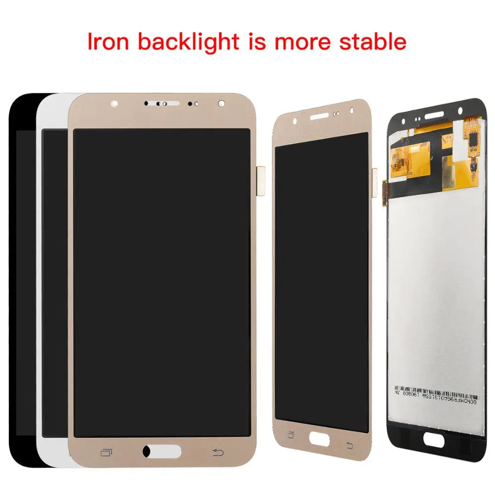 

Iron Blacklight LCD For Samsung Galaxy J7 Neo J701 SM- J701F J701M J701MT / DS LCD Display and Touch Screen Digitizer Assembly