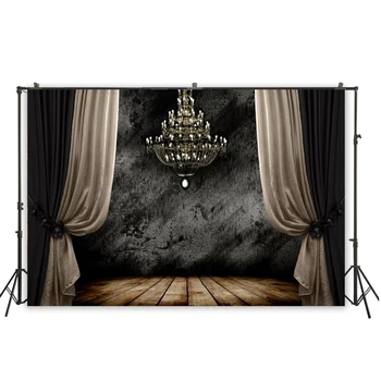 

HUAYI studio props photo booth interior design photoshoot backdrop chandelier photography background D-1880