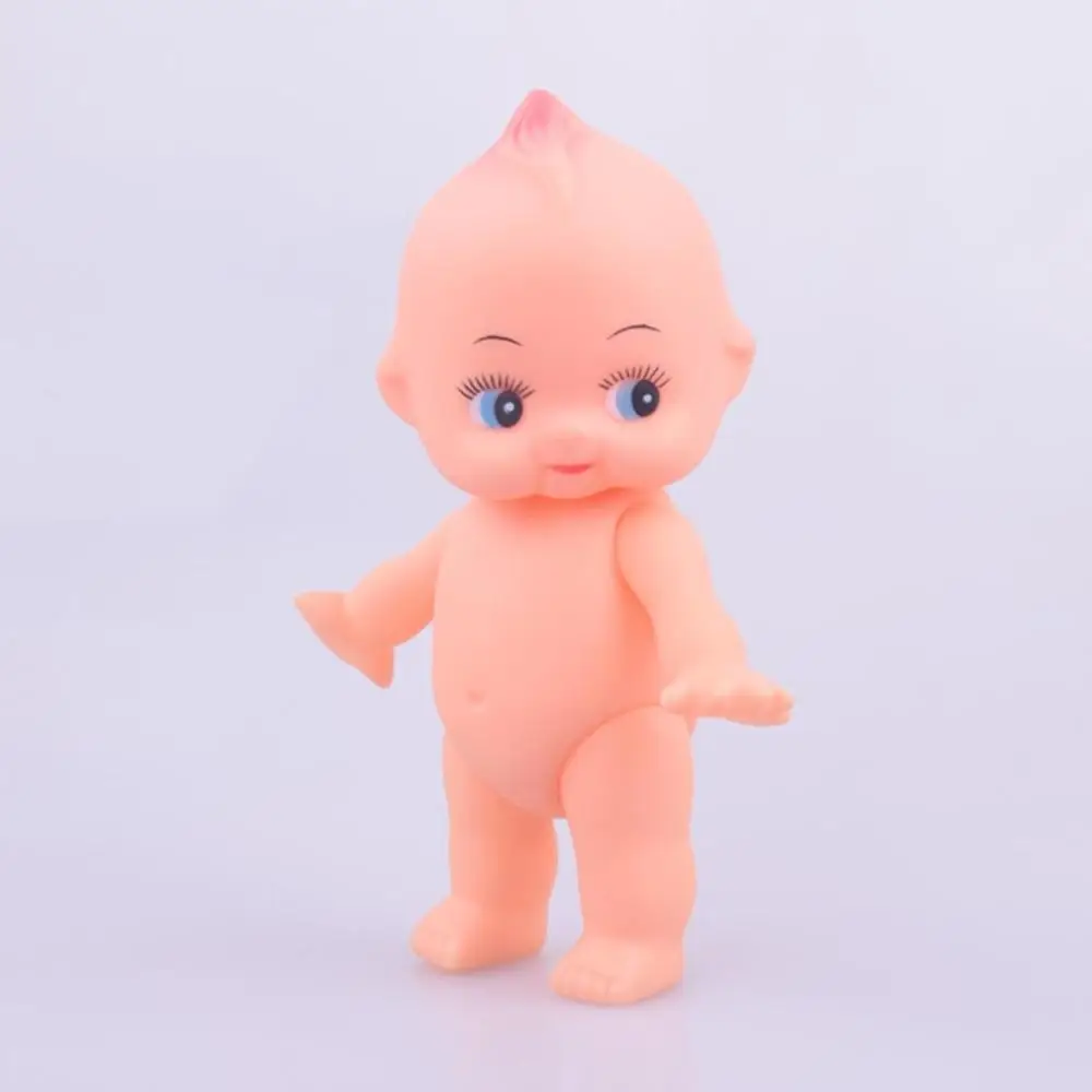 1 шт. в комплекте, детское Kawaii Мягкие Силиконовые Резиновые Сжатие звука ванны младенца пляжные Игрушки с голосовым модулем играть водные игры для мальчиков и девочек, кукла, подарок для девочки