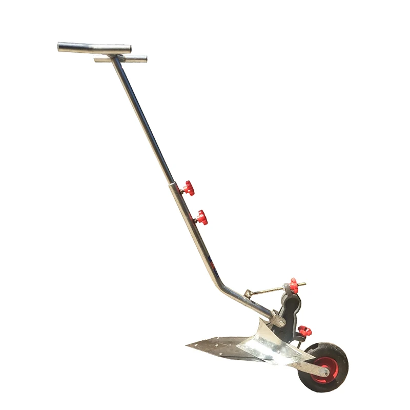 Alloy cast iron Trench hand plow arable land plow artificial small fishing plow plow hand held opener agricultural micro tiller cast iron garden hand water pump