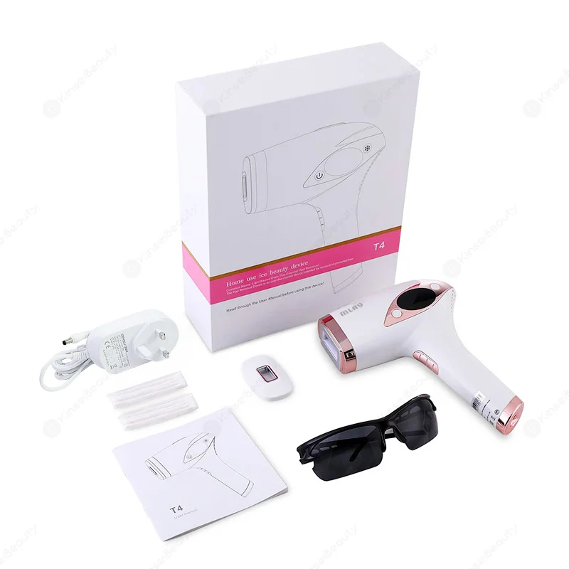 

Mlay Laser T4 Hair Removal With Foot Sharpener Device Malay ICE Cold IPL Epilation 500000 Flashes Laser Hair Removal