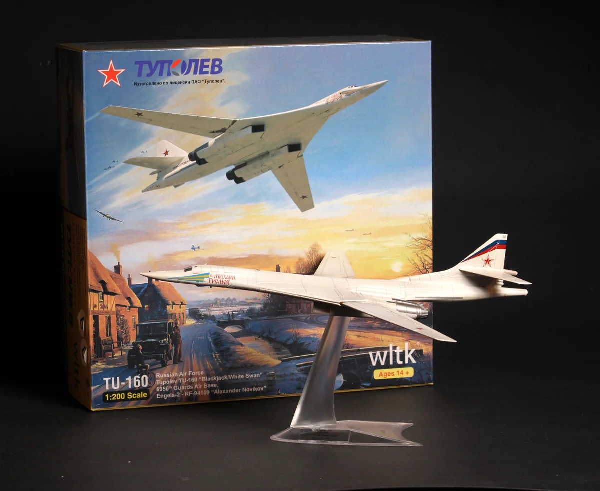 Wltk Russia Air Force Tupolev Tu 160 Blackjack Bomber 1 200 Diecast Model Diecast Toy Vehicles Aircraft Spacecraft
