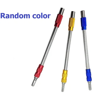 

20cm Magnetic Drive Drill Screwdriver Bits Shaft 1/4 Adaptor Flexible Extention
