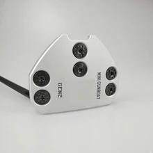 Клюшка для гольфа Серебристая мини-канонерка GEN2 32-36 дюймов высокого качества отправка головы крышка