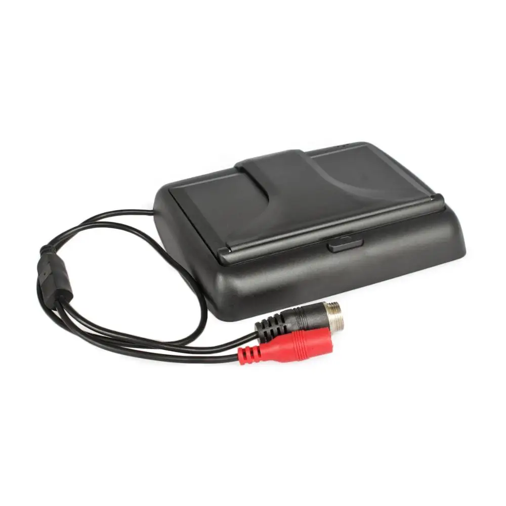 SMALUCK DC12V 24V 4PIN 4 3 &quotобратный заднего вида Автомобильный Монитор резервного