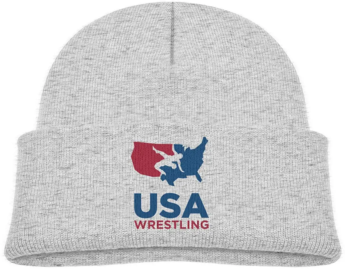 TSDFCKids USA Wrestling Beanie шапки милые теплые регулируемые шапки для мальчиков и девочек