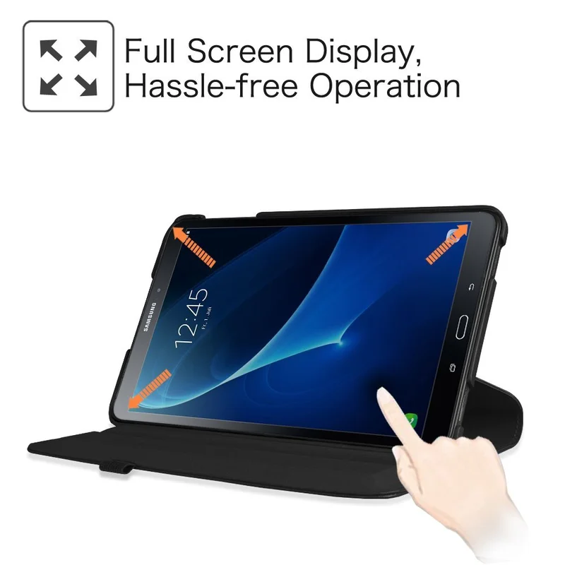 Вращающийся на 360 градусов чехол для Samsung Galaxy Tab A A6 10 1 дюйма 2016 T580 T585 T580N|Сумки и