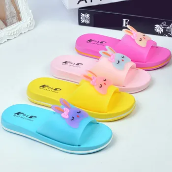 

Cartoon Rabbit Slippers Shoes Toddler Infant Kids Unisex Girls Boys Cute Household Slippers Toddler Children ciabatte bambino