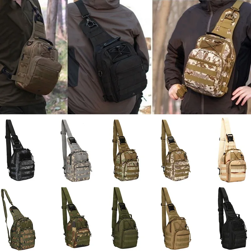 Тактическая Сумка Molle для рыбалки, туризма, рюкзаки, охотничьи сумки, спортивные нагрудные сумки, рюкзак на плечо, военный армейский рюкзак Mochila Tas для пеших прогулок, кемпинга, путешествий 600D, ткань Оксфорд