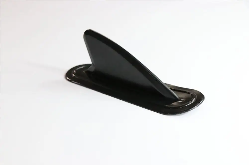 single fin Надувная лодка штурмовая лодка плавник акулы доска для серфинга морской SUP с плавниками съемный сепаратор воды весло руль плавник - Цвет: single fin