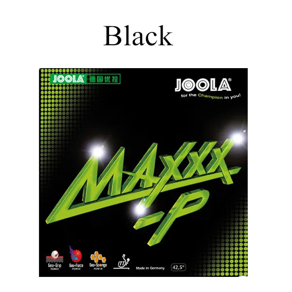 Joola MAXXX-P(speed& Spin, для 40+) MAXXX-P Pips-in настольный теннис резиновая губка для пинг-понга Tenis De Mesa - Цвет: Black