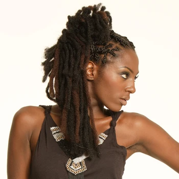 

Magic 16Inch Synthetic Afro Kinky Marley Braids Ombre Brown Afro Hair Synthetic Hair Extensions Bulk For Black Women