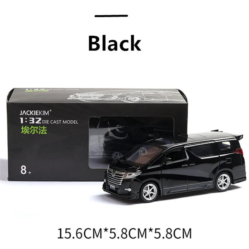 Роскошные игрушечные автомобили Alphard 1:24 из сплава металла литые модели