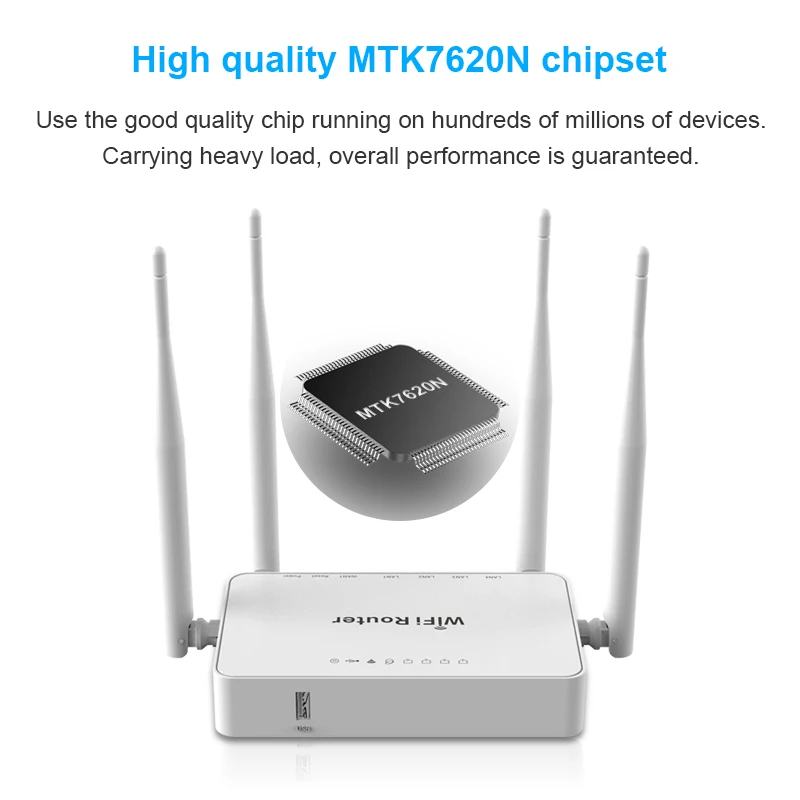 Wi Fi роутер ZBT WE1626 300 Мбит/с поддержка Huawei E3372/E3872 USB модем VPN для точки доступа OpenWRT/Omni