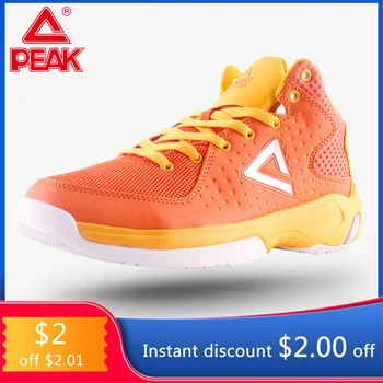 

PEAK Boy's Basketball Shoes Breathable Casual Massage Upper Outdoor Damping Basketball Sneakers for Boy Professional Sport Shoes