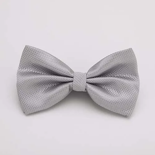 Bow tie White Men Bow tie SolidBowties Black Bowtie Gold Bow Tie Red Green Pink Blue White Bowties Men - Цвет: B26