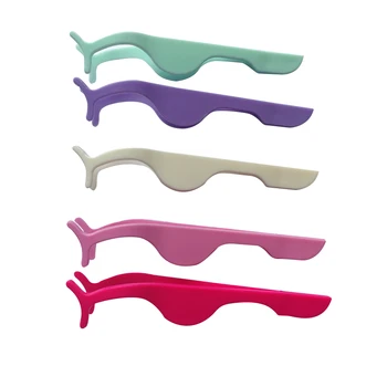 

1pc Eyelash False Tweezers Fake Eye Lash Applicator Clamp Makeup Forceps ToolsExtension Curler Auxiliary Clip Random Color