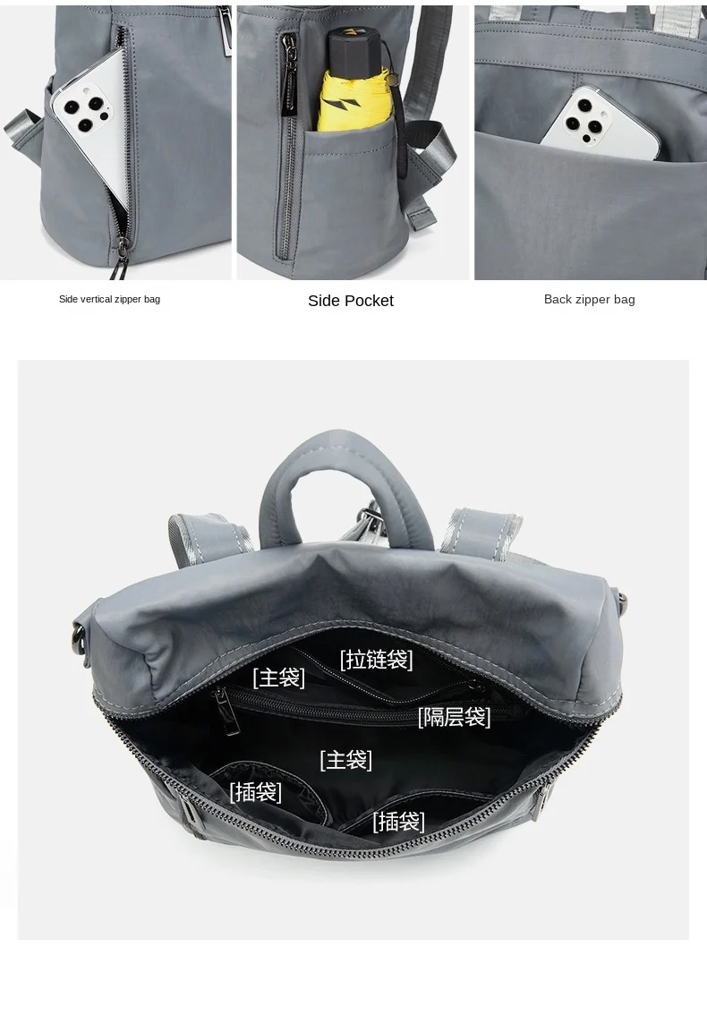 2021 New Hot Sale High Quality Backpack Women Shoulder Bags Multifunction Travel Backpack School Bags for Girls Bagpack Mochila